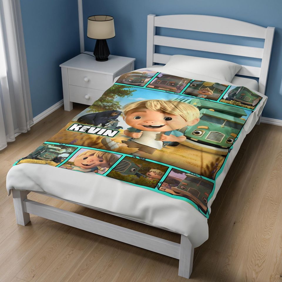 Personalized Trash Truck Blanket, Trash Truck Blanket