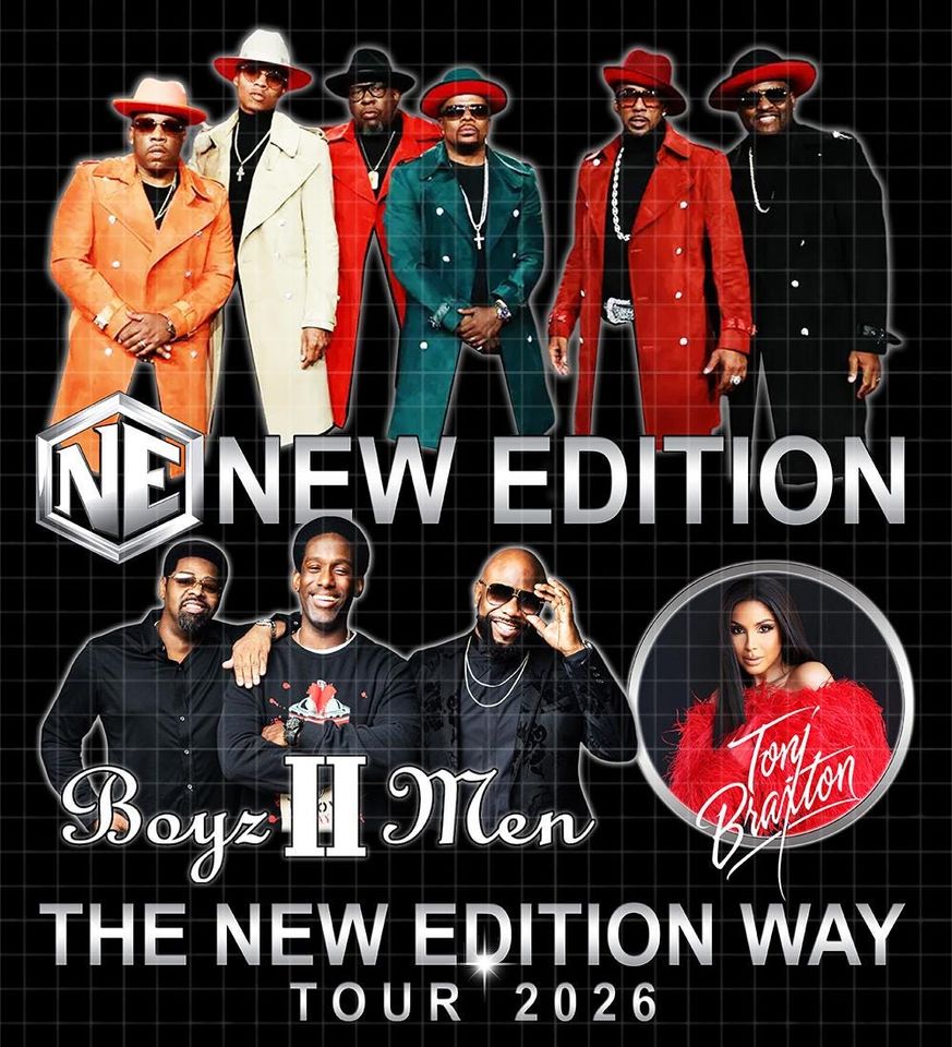 The New Edition Way Tour 2026 T-Shirt