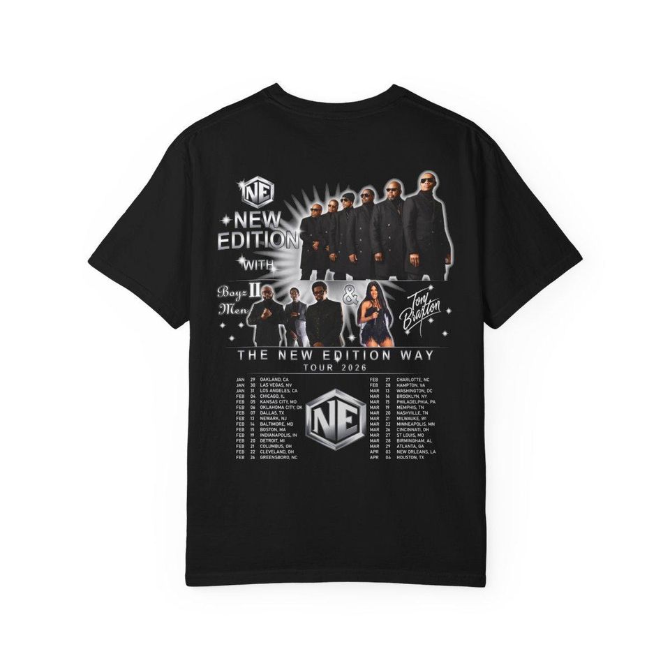 The New Edition Way Tour 2026 T-Shirt