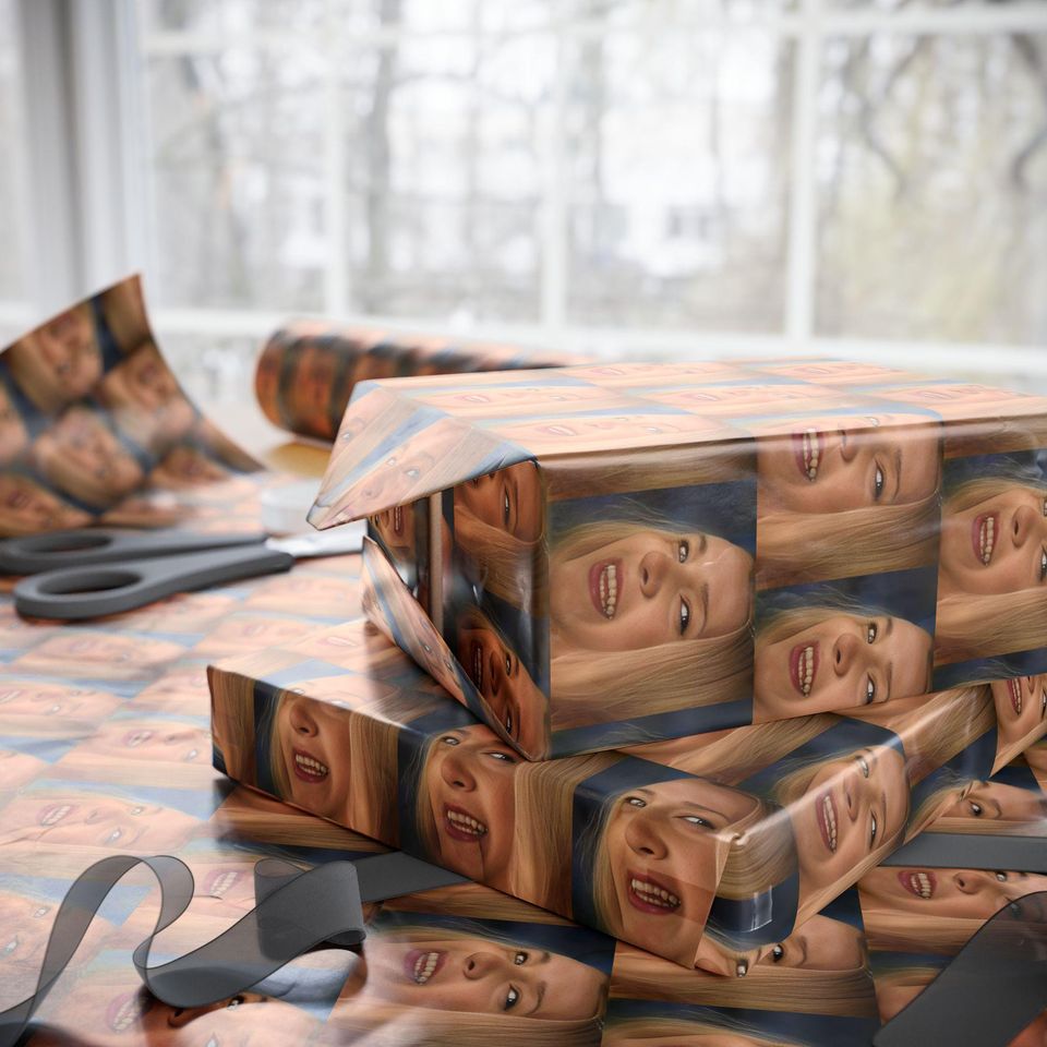 WhiteChicks Y2K Meme Funny Christmas Wrapping Paper