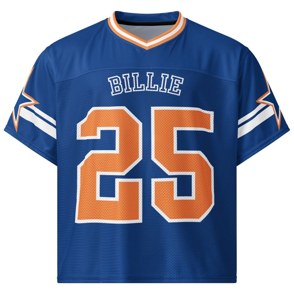 Album Inspired Fan Merch Mesh Boxy Jersey