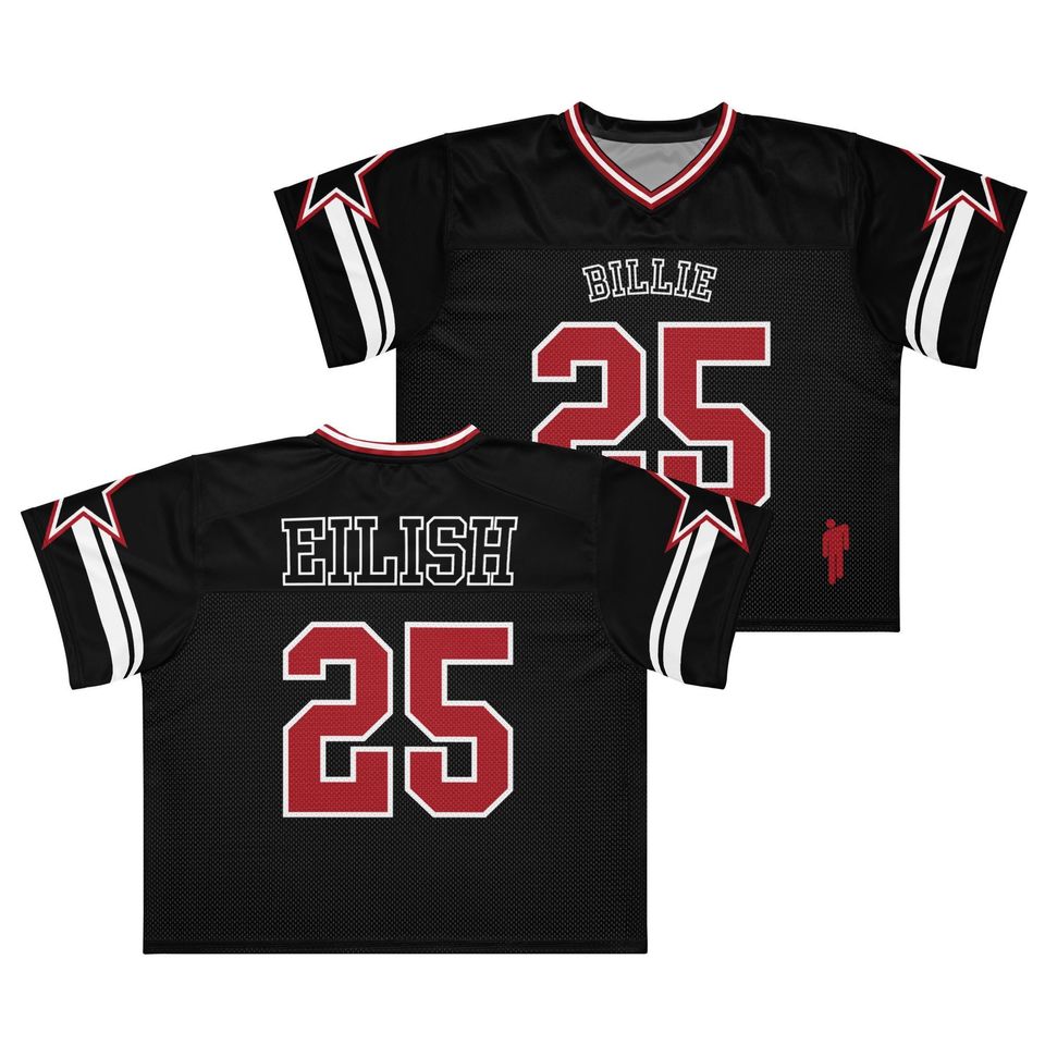 Album Inspired Fan Merch Mesh Boxy Jersey