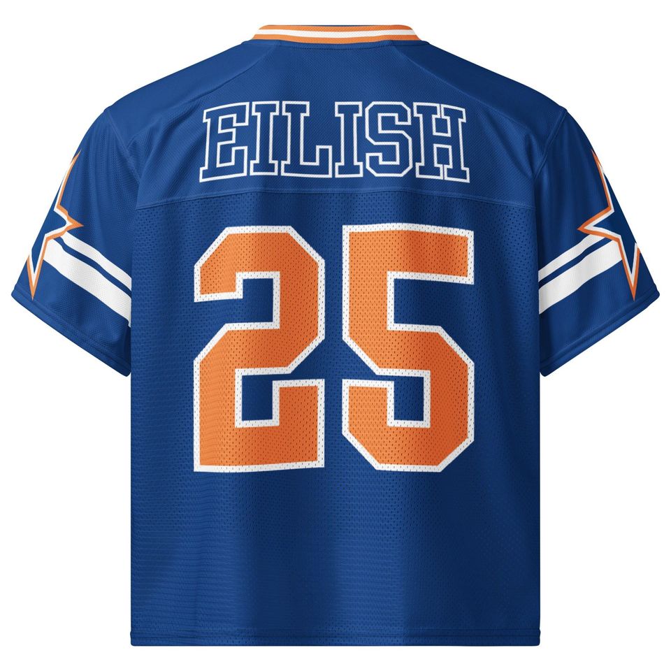Album Inspired Fan Merch Mesh Boxy Jersey