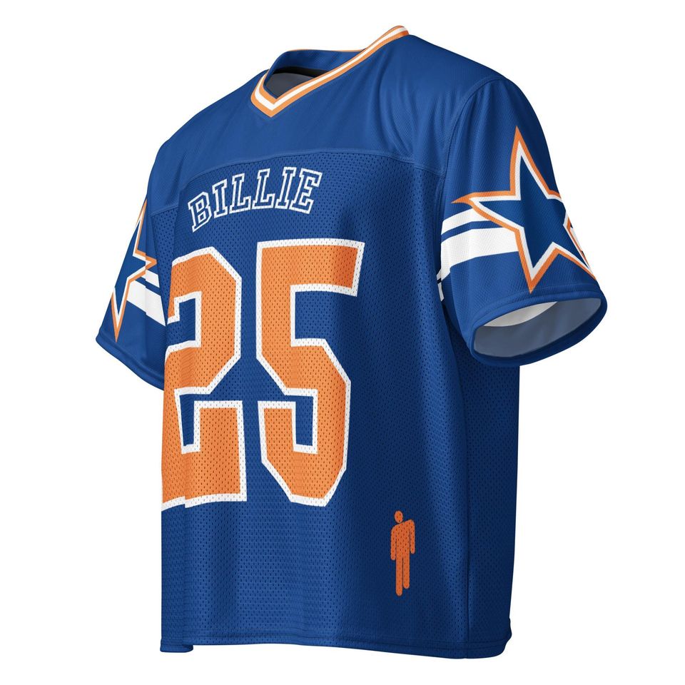 Album Inspired Fan Merch Mesh Boxy Jersey