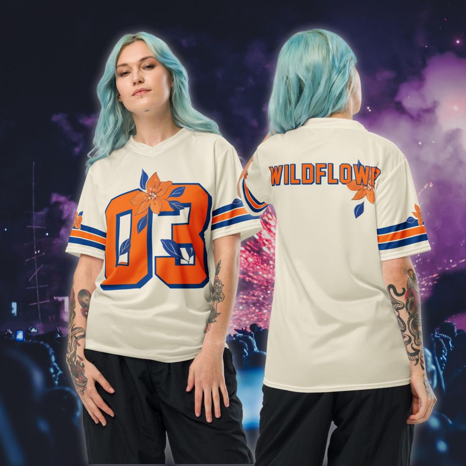 Wildflower Concert Outfit Football Jersey