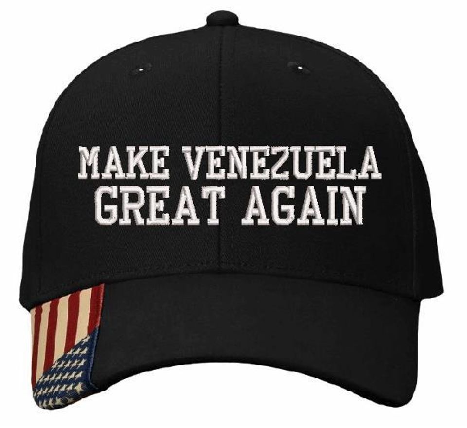 Make Venezuela Great Again Embroidered Adjustable or Fitted Ball Cap