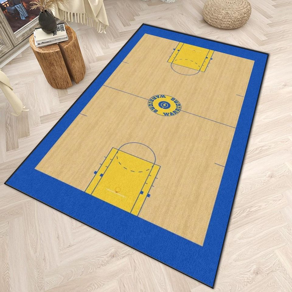 Golden State Warriors Room Rug