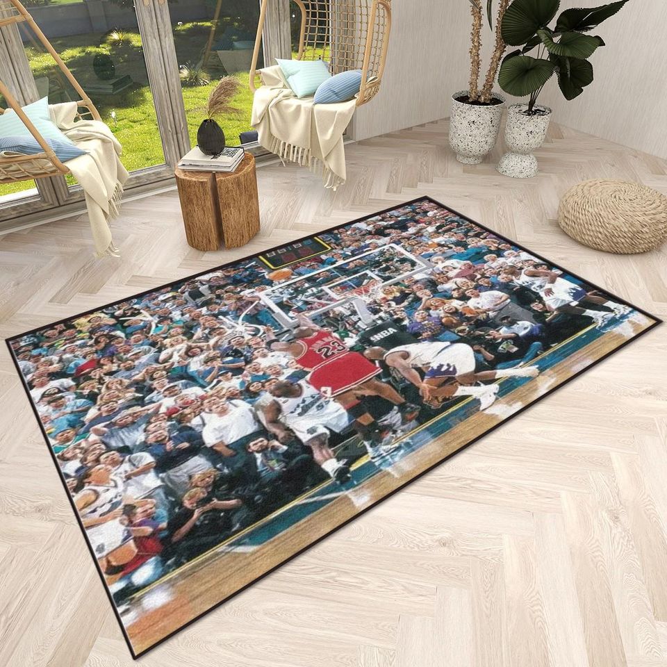 Customizable Action Sporting  Area Rug