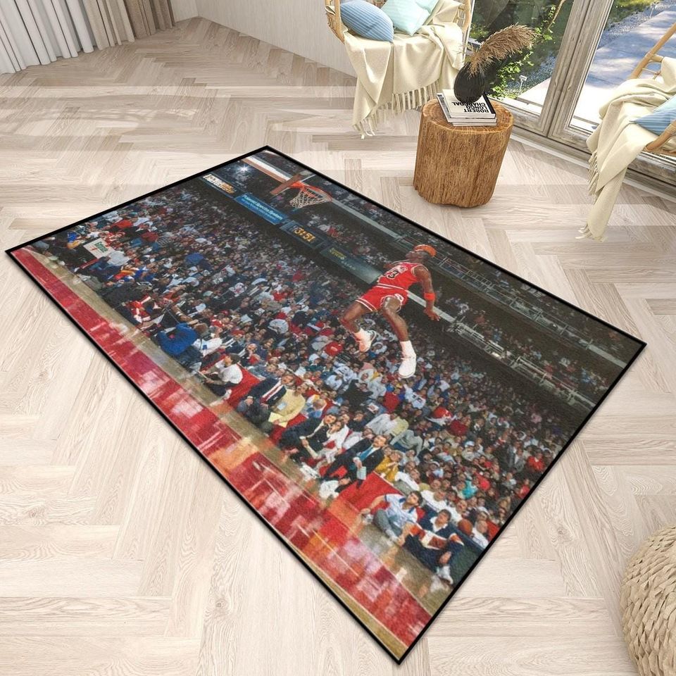 Customizable Action Sporting  Area Rug