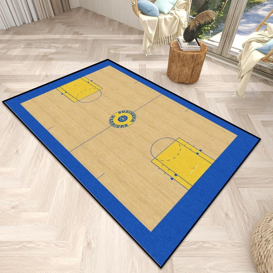 Golden State Warriors Room Rug