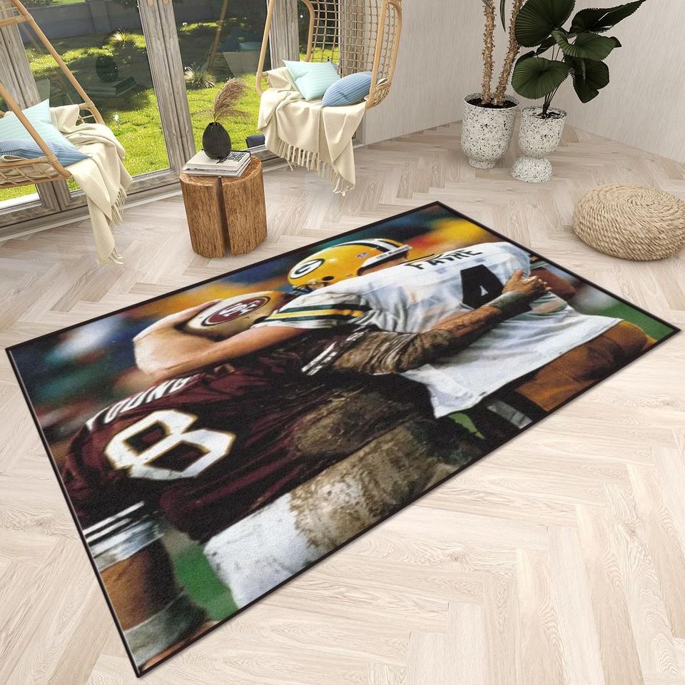 Customizable Action Sporting  Area Rug