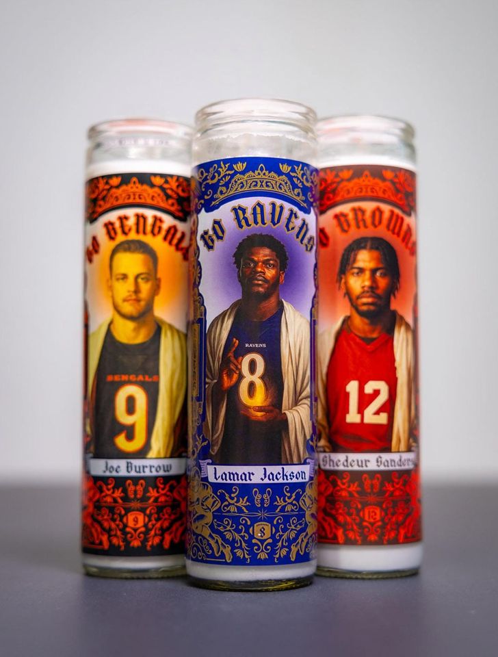 Cleveland Browns - Shedeur Sanders Prayer Candle