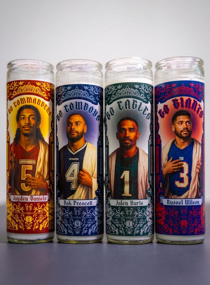 NY Giants - Russel Wilson Prayer Candle