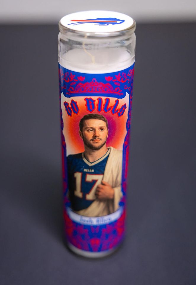Buffalo Bills - Josh Allen Prayer Candle