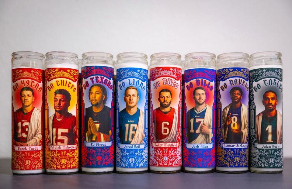 Buffalo Bills - Josh Allen Prayer Candle