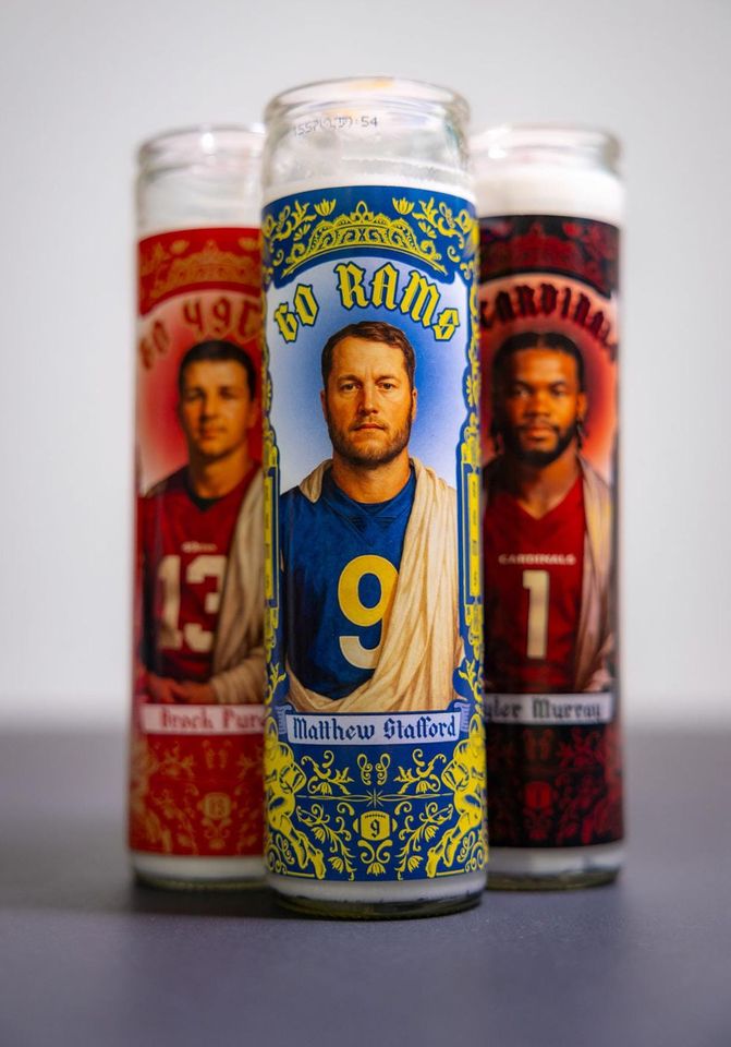 San Francisco 49ers - Brock Purdy Prayer Candle
