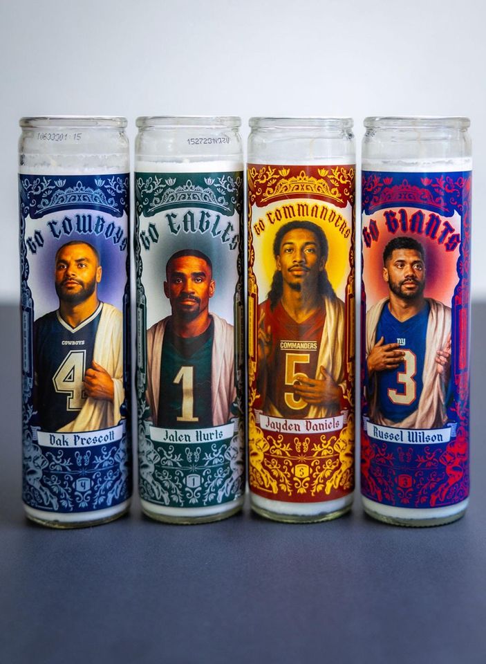 Dallas Cowboys - Dak Prescott Prayer Candle