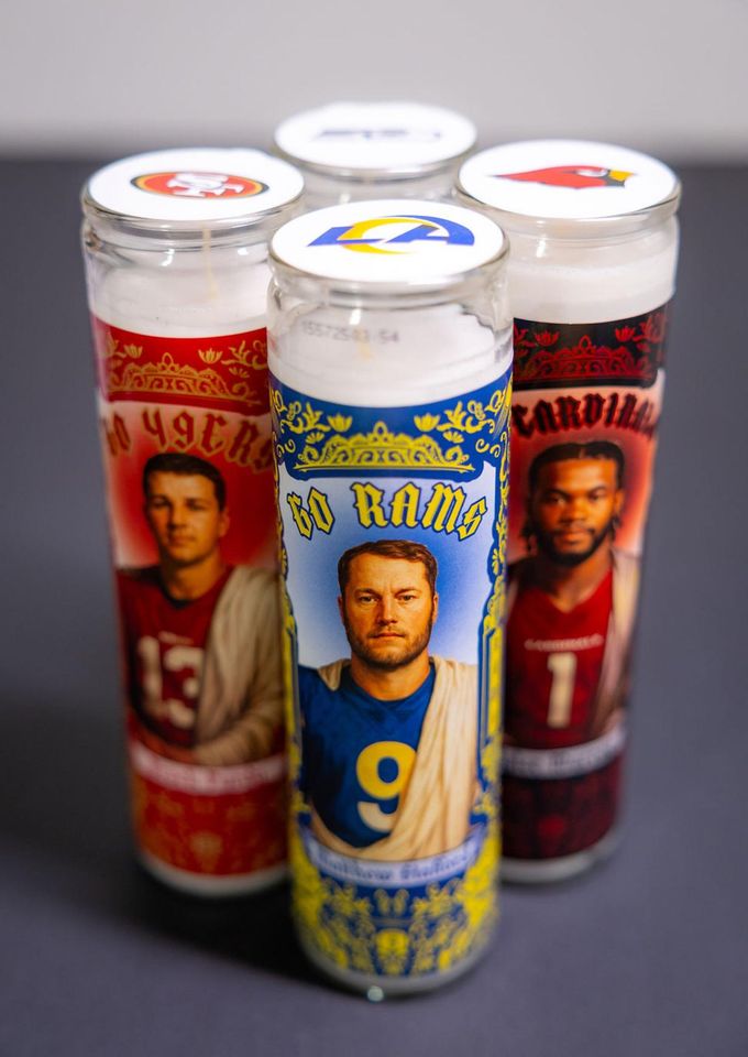 San Francisco 49ers - Brock Purdy Prayer Candle