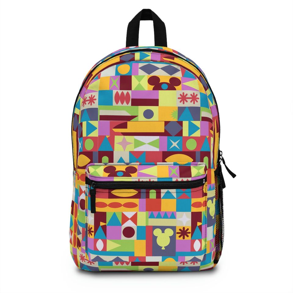 Magical Popcorn Box Backpack, Theme Park Backpack, Theme Park Back, Mouse School Backpack