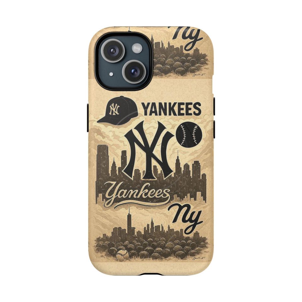 Yankees MagSafe Phone Case: Durable New York Baseball Gift