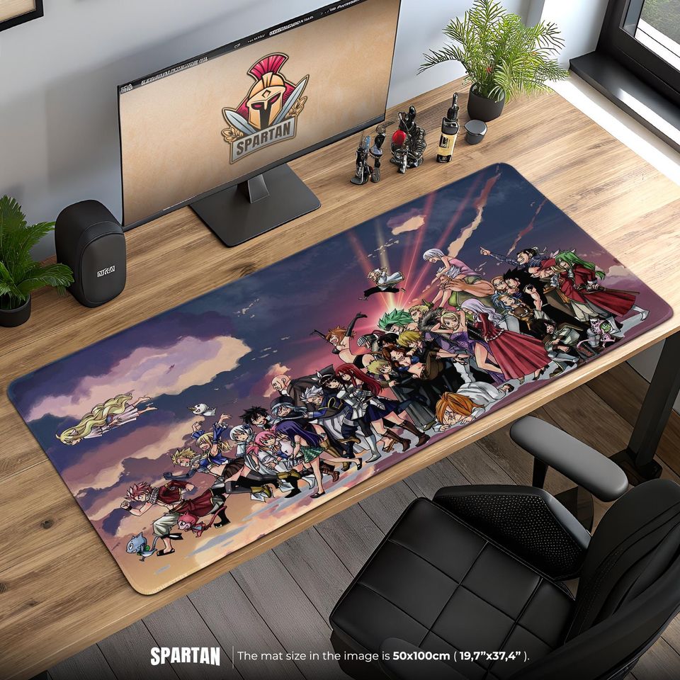 Fairy Tail Full Character Cast Desk Mat