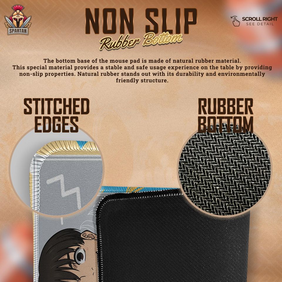 Jujutsu Satoru Mouse Pad: Beach Gojo & Friends Anime Desk Mat