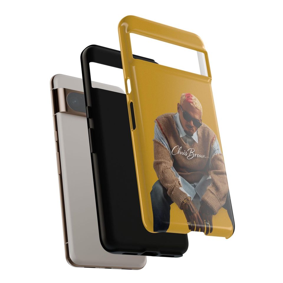 Chris Brown Phone Case | Breezy Fan Protective Case | iPhone Samsung Google | Celebrity Icon Series