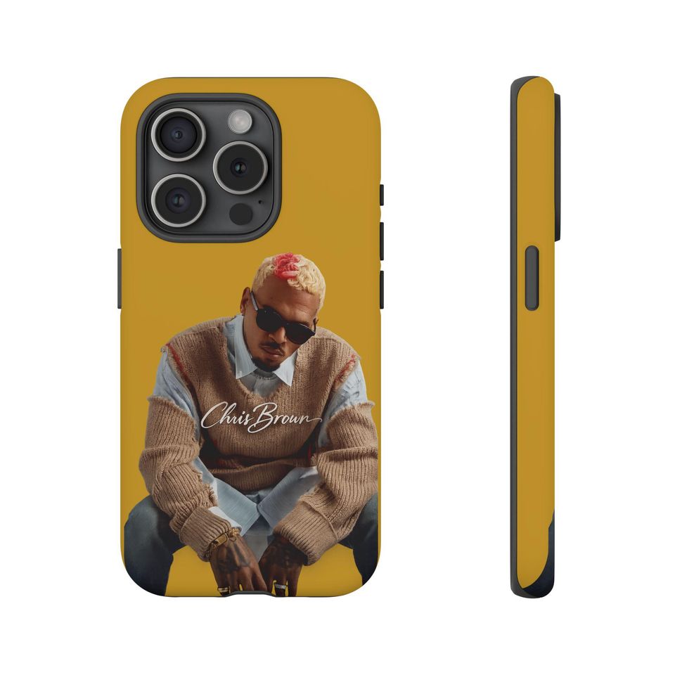 Chris Brown Phone Case | Breezy Fan Protective Case | iPhone Samsung Google | Celebrity Icon Series