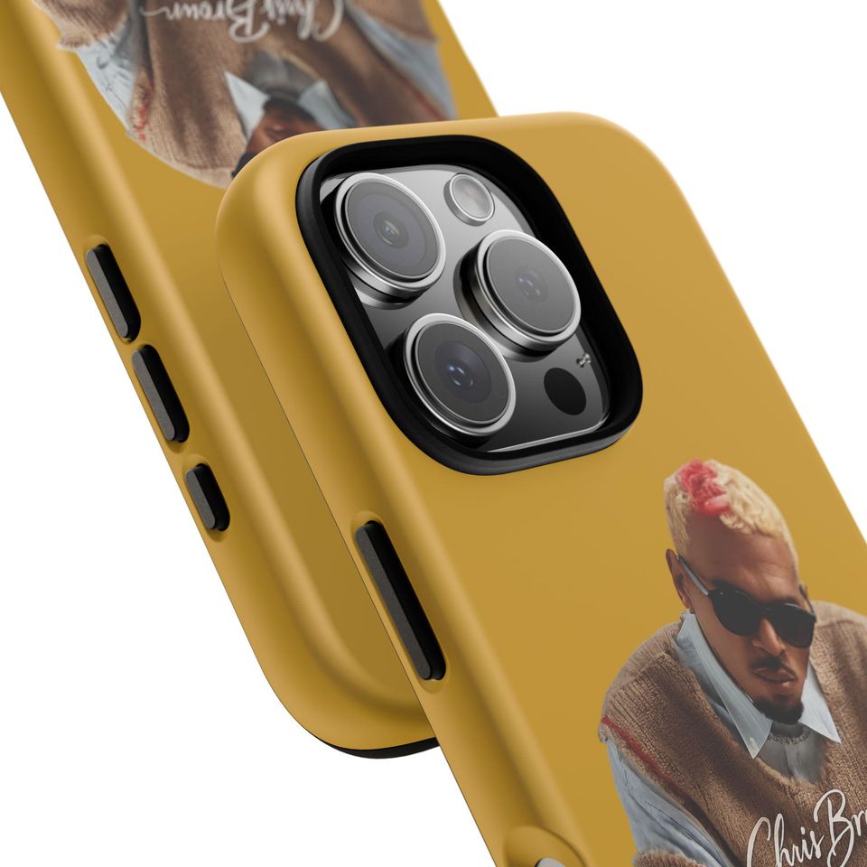 Chris Brown Phone Case | Breezy Fan Protective Case | iPhone Samsung Google | Celebrity Icon Series