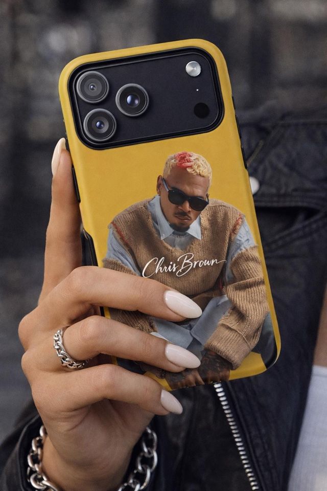 Chris Brown Phone Case | Breezy Fan Protective Case | iPhone Samsung Google | Celebrity Icon Series