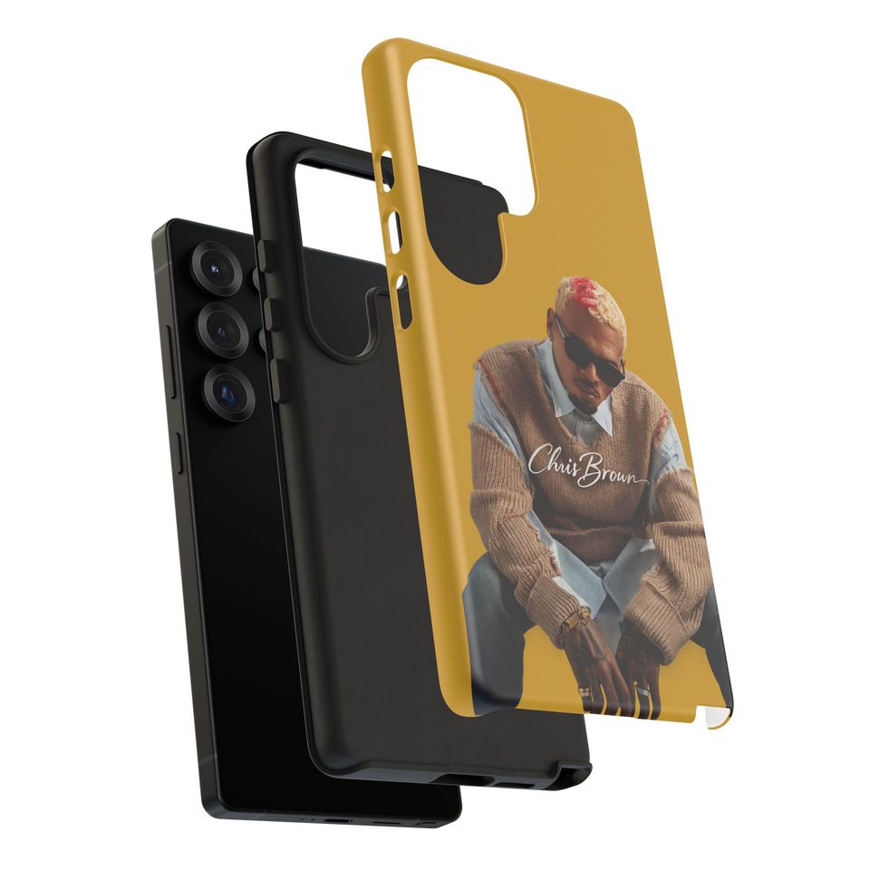 Chris Brown Phone Case | Breezy Fan Protective Case | iPhone Samsung Google | Celebrity Icon Series