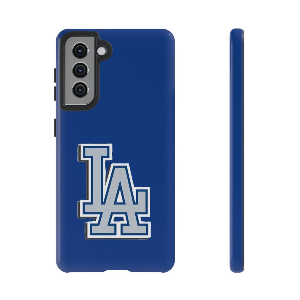 LA Dodgers Tough Phone Case: 3D Wrap, Impact-Resistant