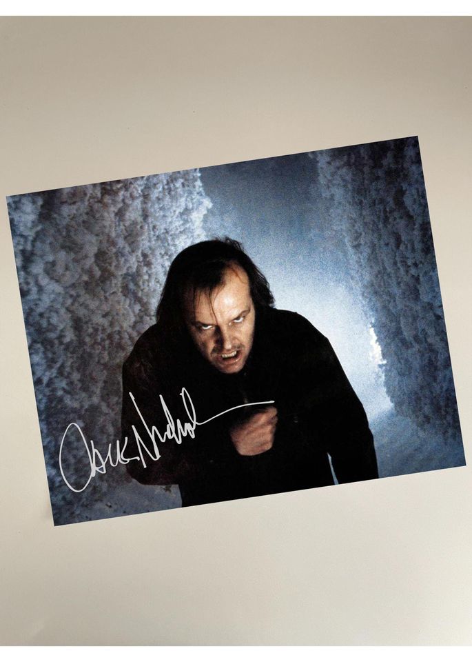 Jack Nicholson The Shining Heres Johnny Poster