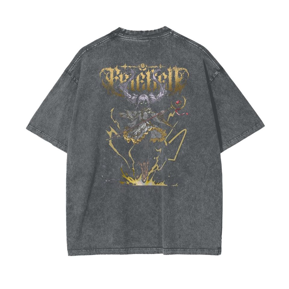Frieren Anime T-Shirt, Cottagecore Elfcore Style