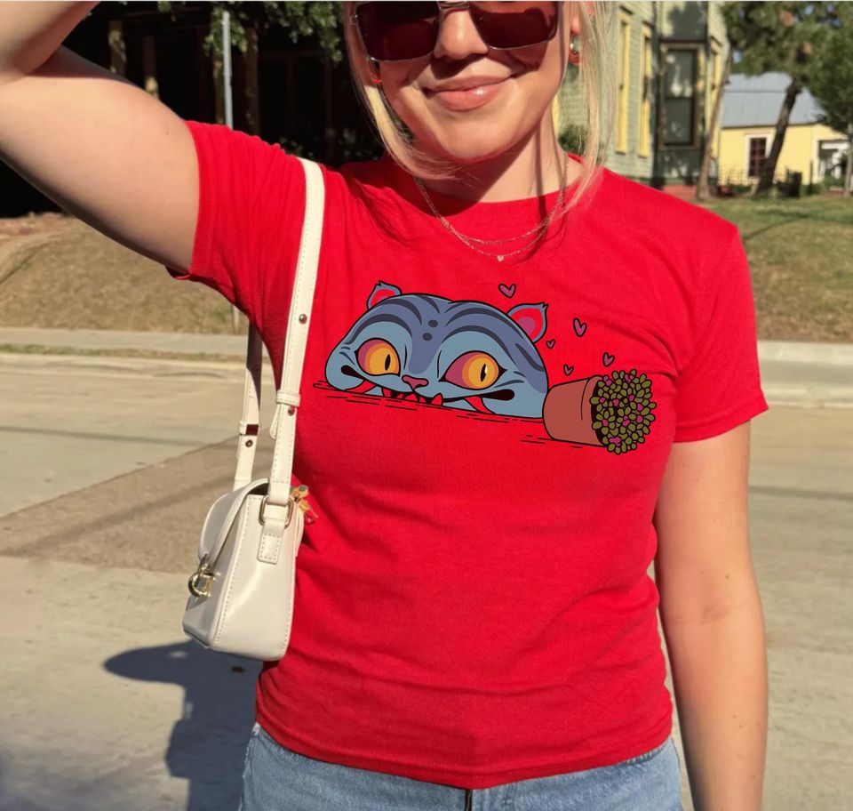 Demon Hunter Tiger Baby Tee, Kpop Tiger Shirt, Derpy Tiger and Bird Tee