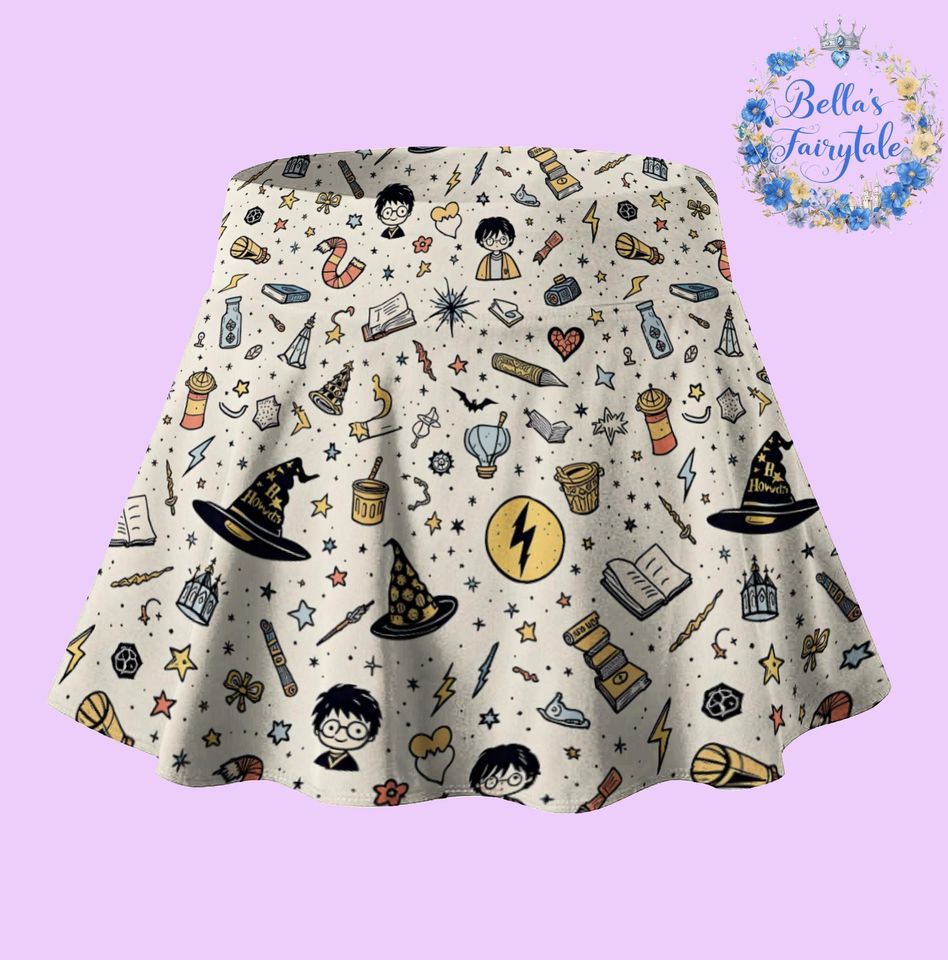 Harry Potter Sorting Hat Skort: Universal Studios Wizard Outfit