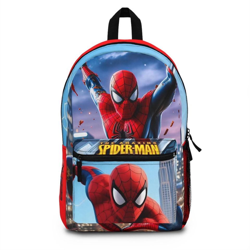 Spider-Man Graphic Backpack | Kids Superhero School Bag