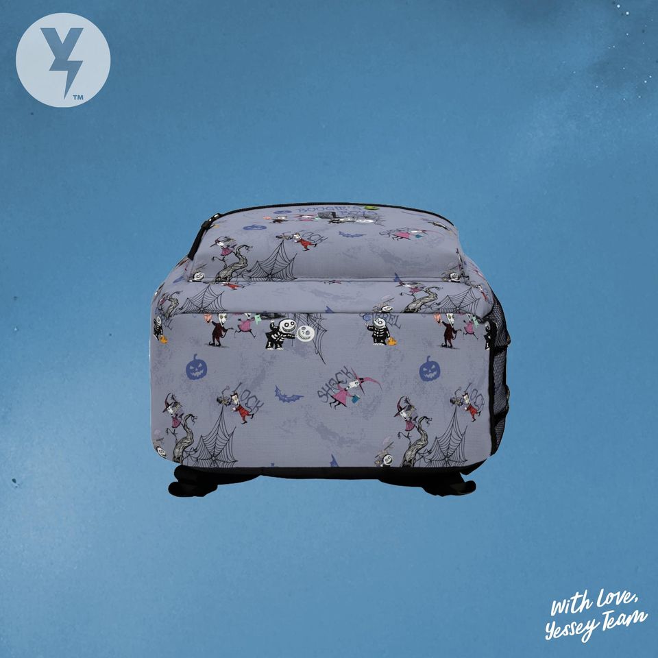 Lock, Shock and Barrel Backpack, Disney Halloween Backpack, The Nightmare before Christmas Gift, Family Christmas gift