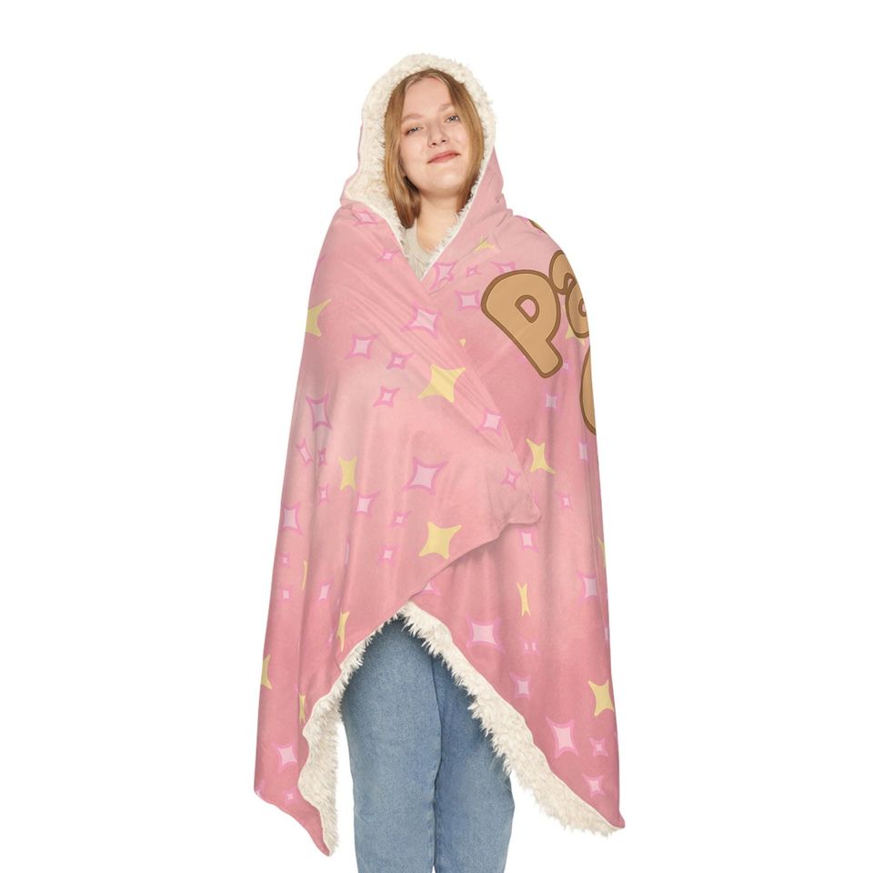 Starry Hooded Snuggle Blanket: Soft Polyester Wrap