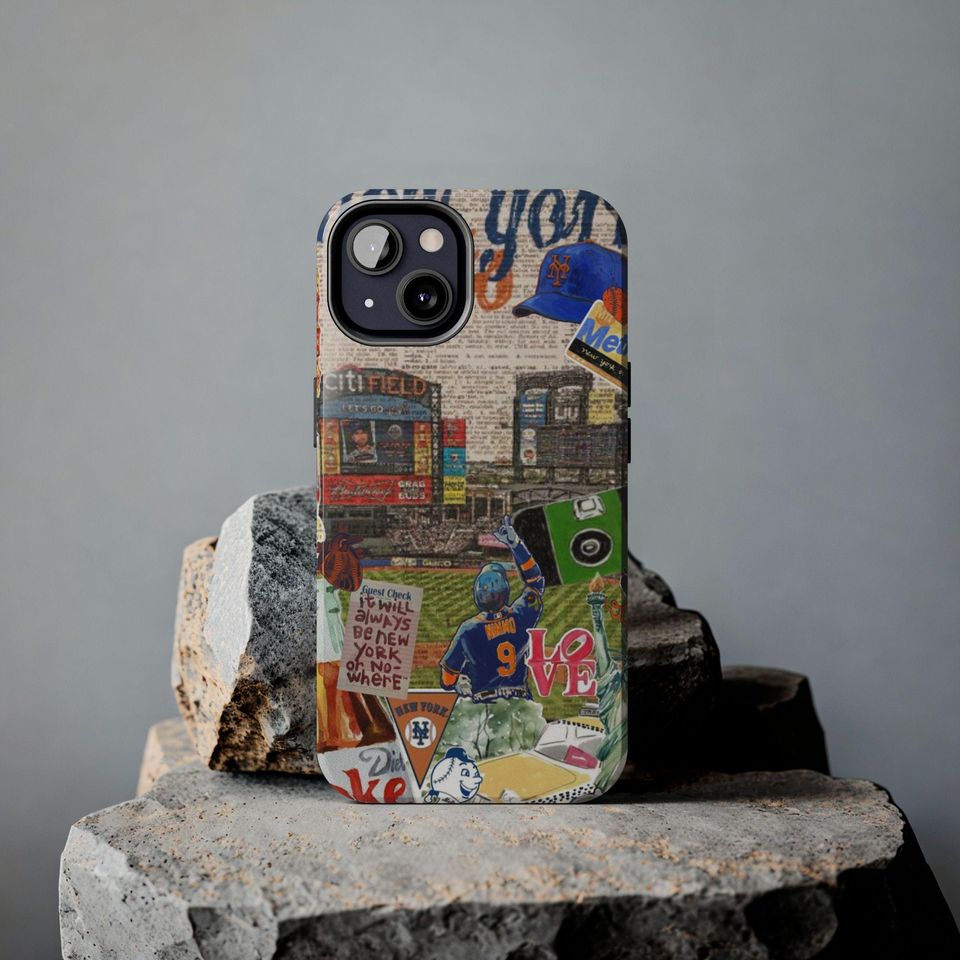 Mets iPhone Case: New York Baseball, Impact Resistant