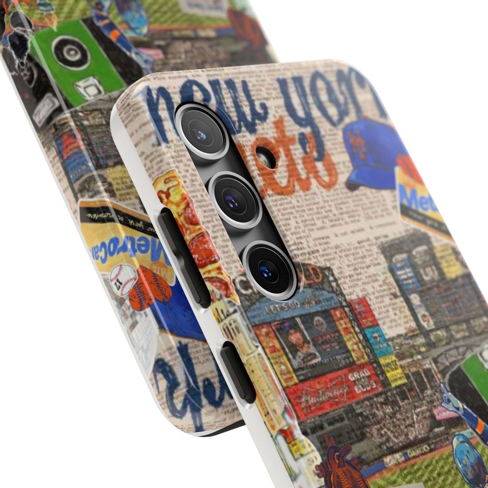 Mets iPhone Case: New York Baseball, Impact Resistant