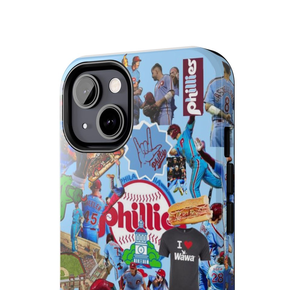 Philadelphia Phillies iPhone Case: Impact Resistant, Wireless Charging