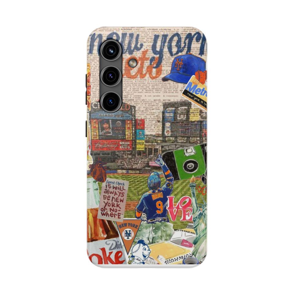Mets iPhone Case: New York Baseball, Impact Resistant