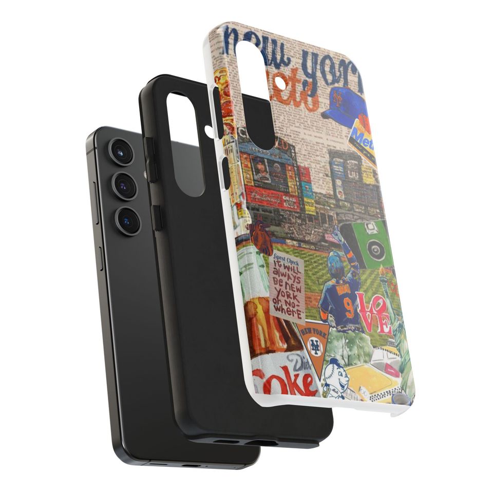 Mets iPhone Case: New York Baseball, Impact Resistant