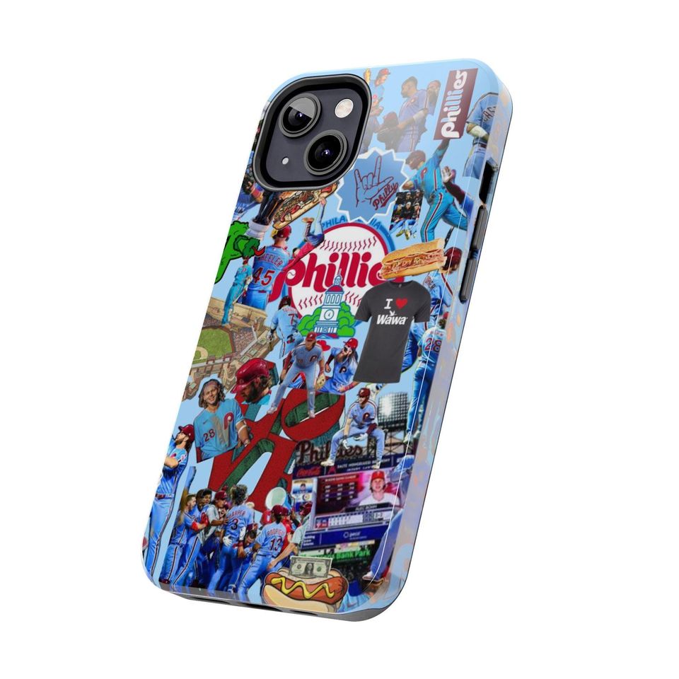Philadelphia Phillies iPhone Case: Impact Resistant, Wireless Charging