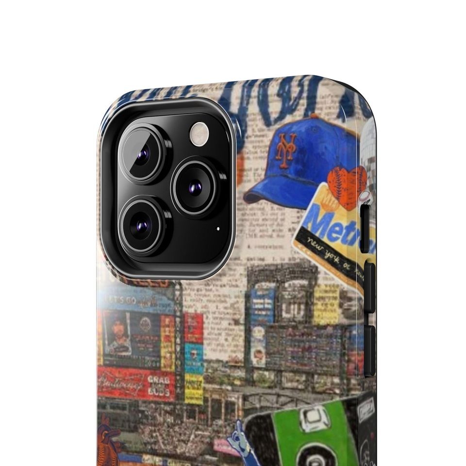 New York Mets iPhone Case: Lindor, Impact Resistant, Wireless Charge