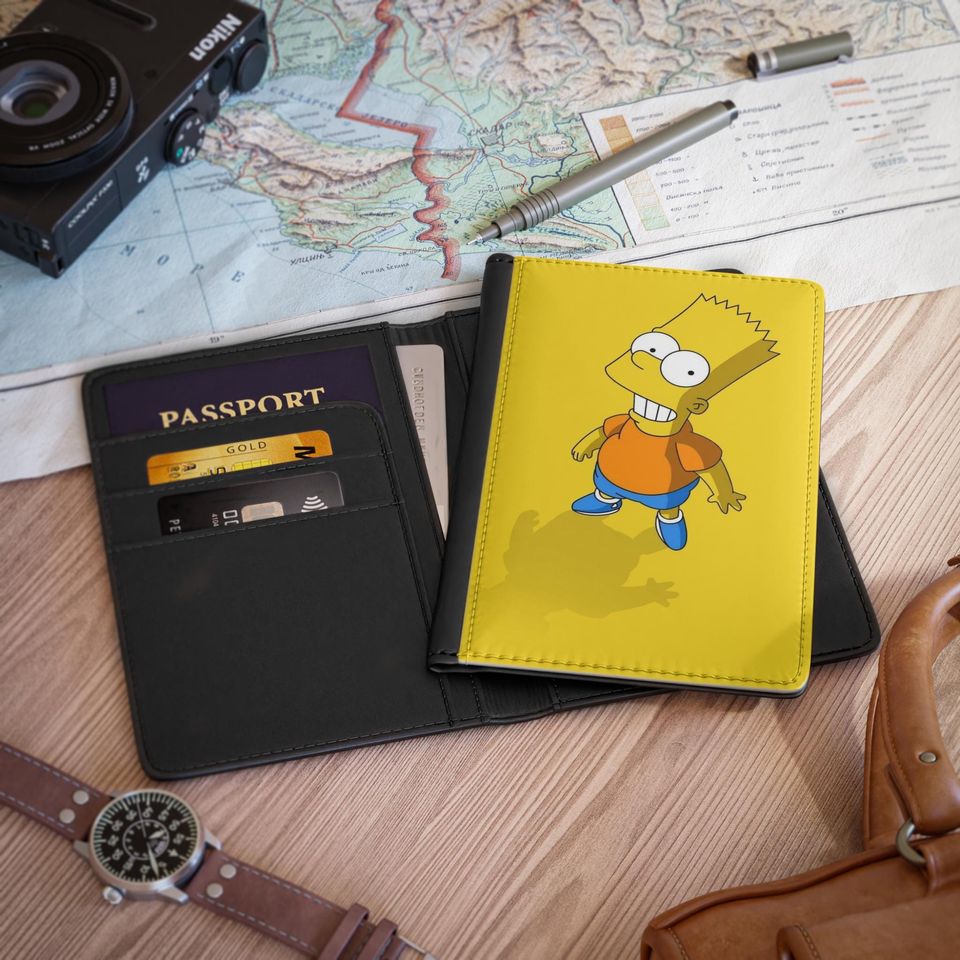 Bart Simpson Passport Cover