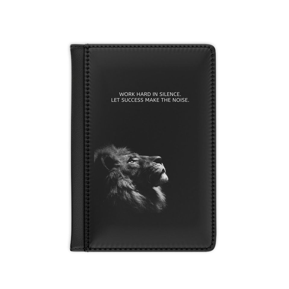 Lion Passport Cover