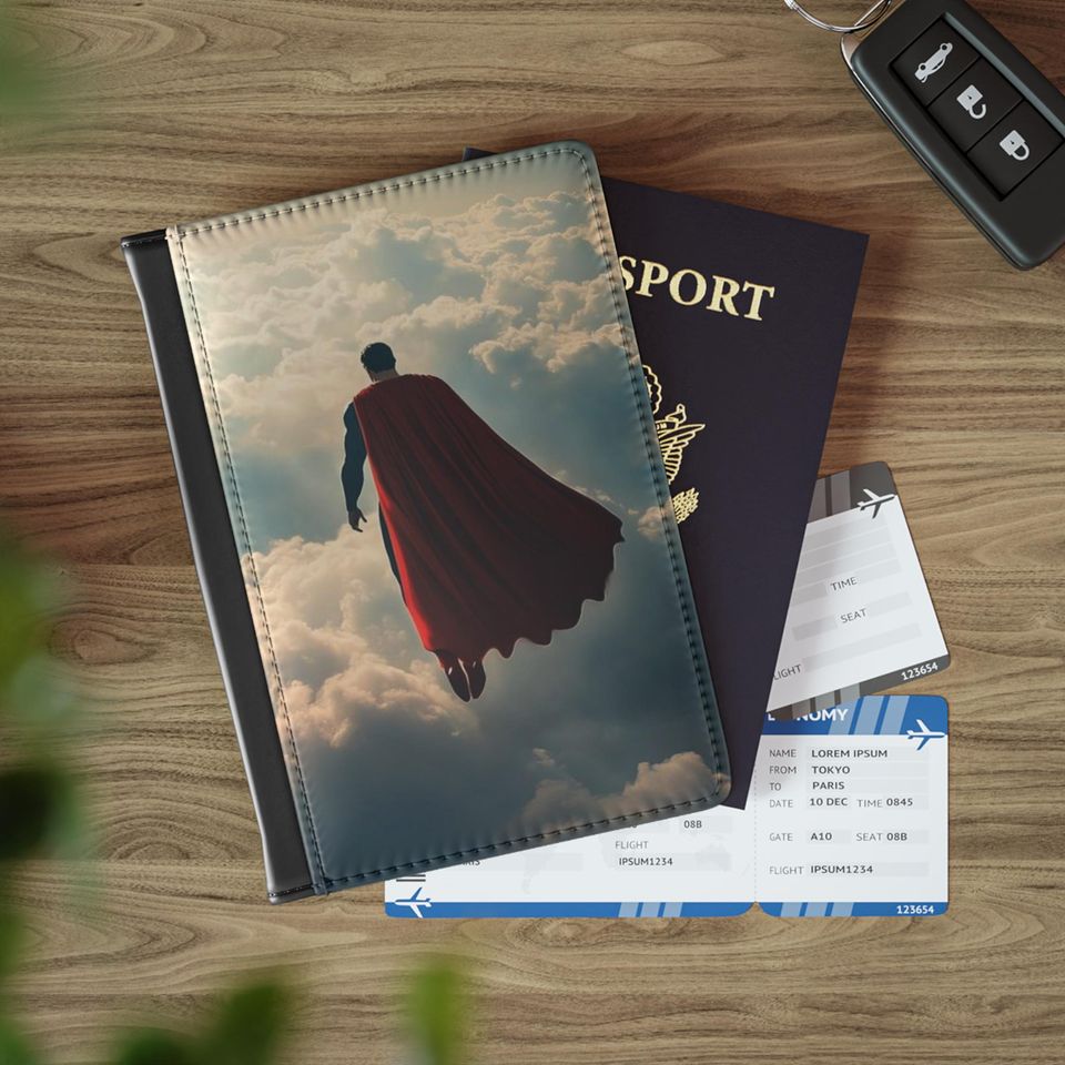 Superhero Passport Cover