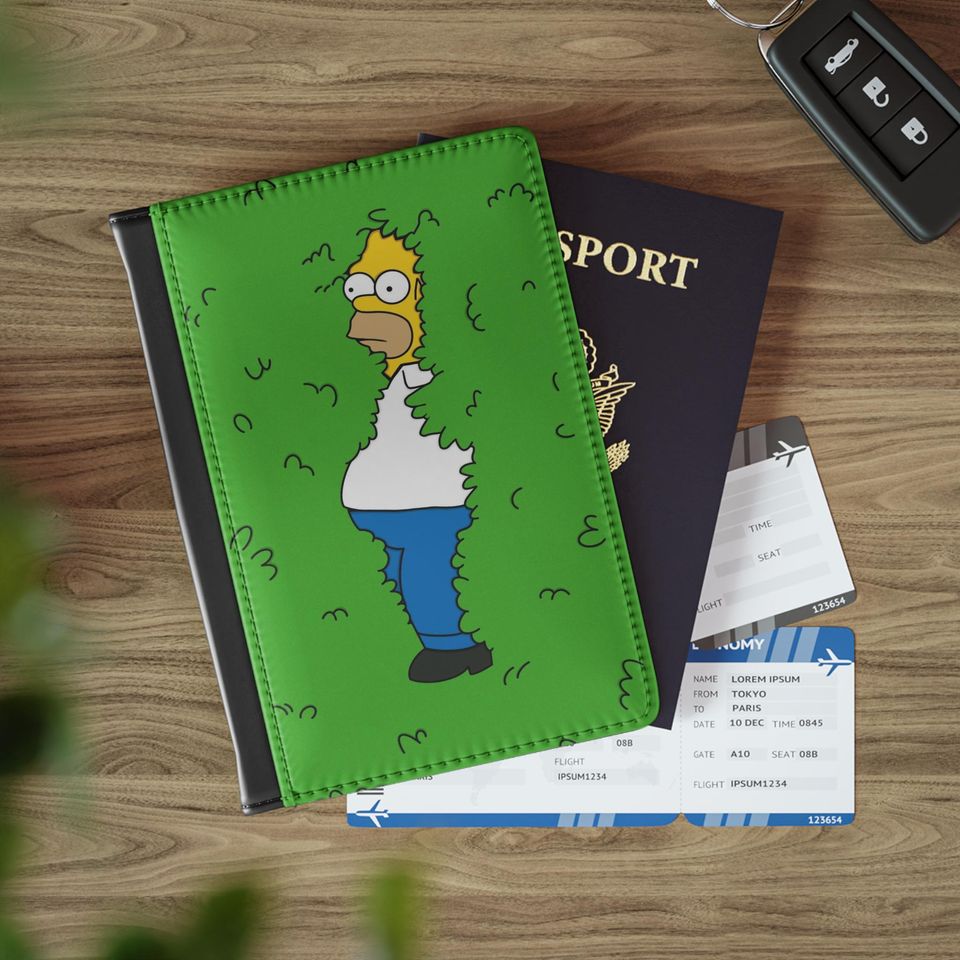 Homer Passport Cover